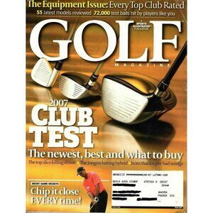 Sports Illustrated Golf Magazine May 2007 Sergio Garcia, Tim Herron